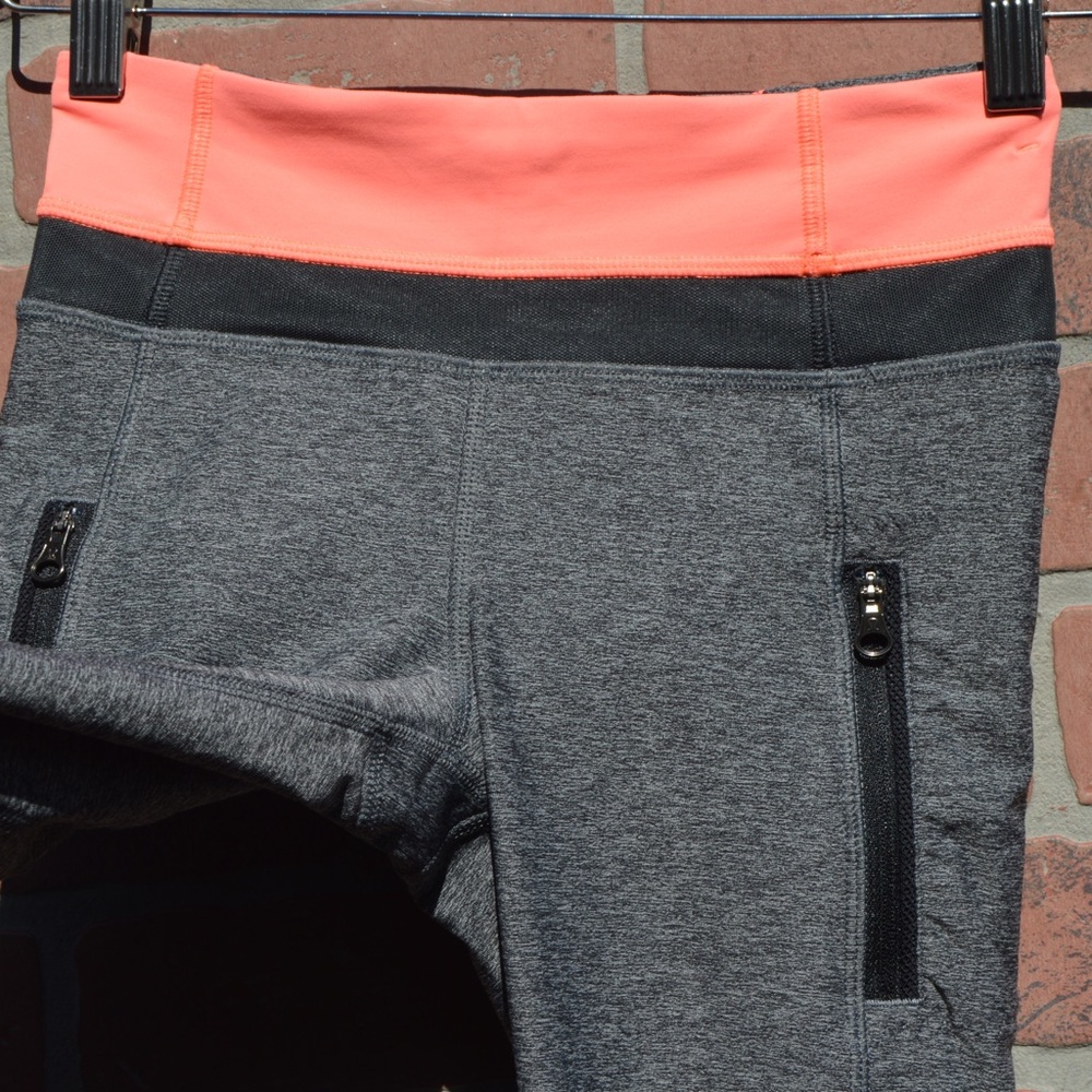 Lululemon Inspire Tight Heather Grey Leggings Size 2 - Picture 8 of 14